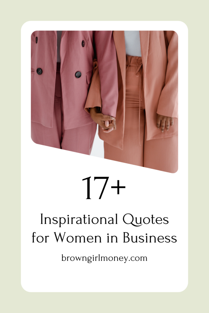 17+ Inspirational Quotes for Women in Business
